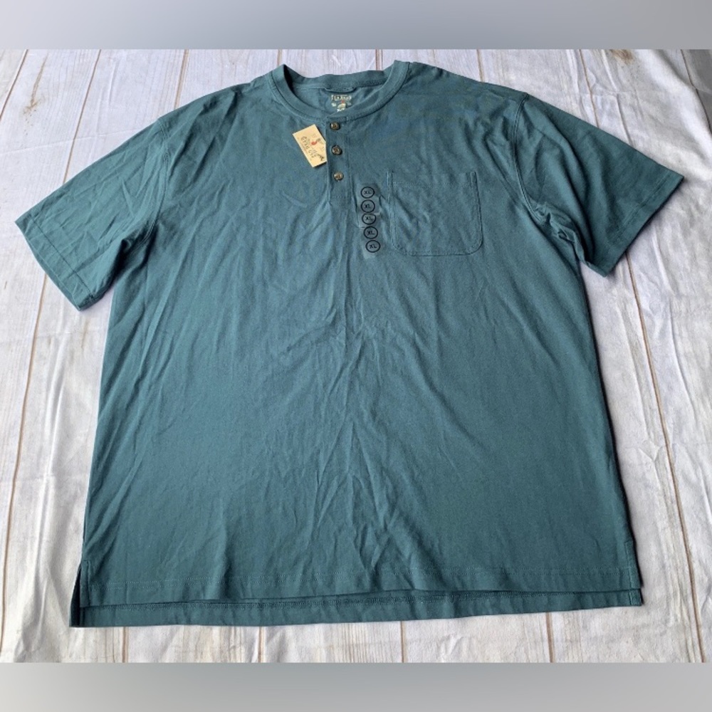 Red Head Brand Company Blue Green Short Sleeve TShirt Size XL